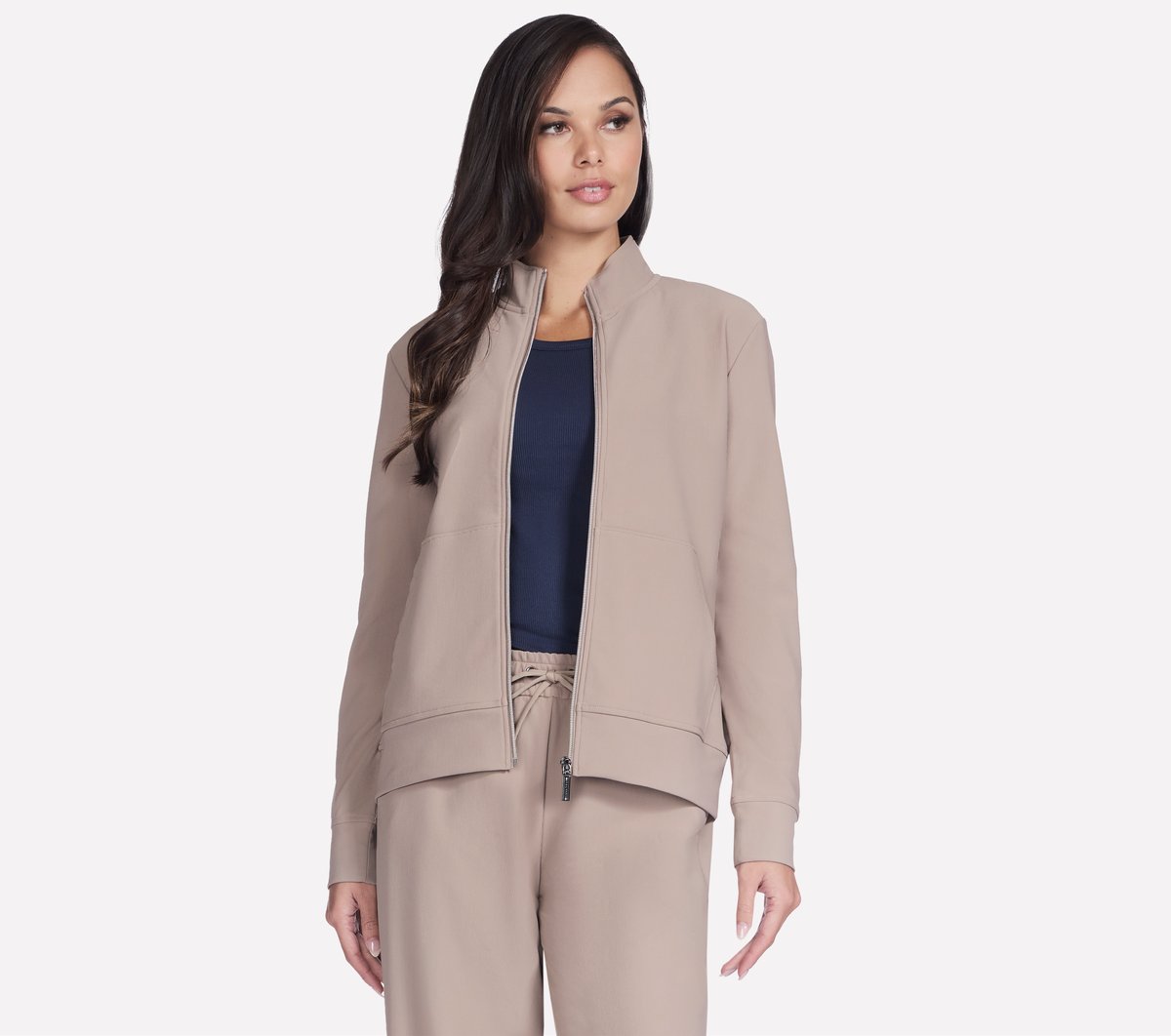Skechers GO Luxe Rib Everyday Full Zip Jacket