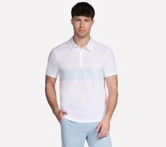 Skechers GO DRI Charge Palm Stripe Polo
