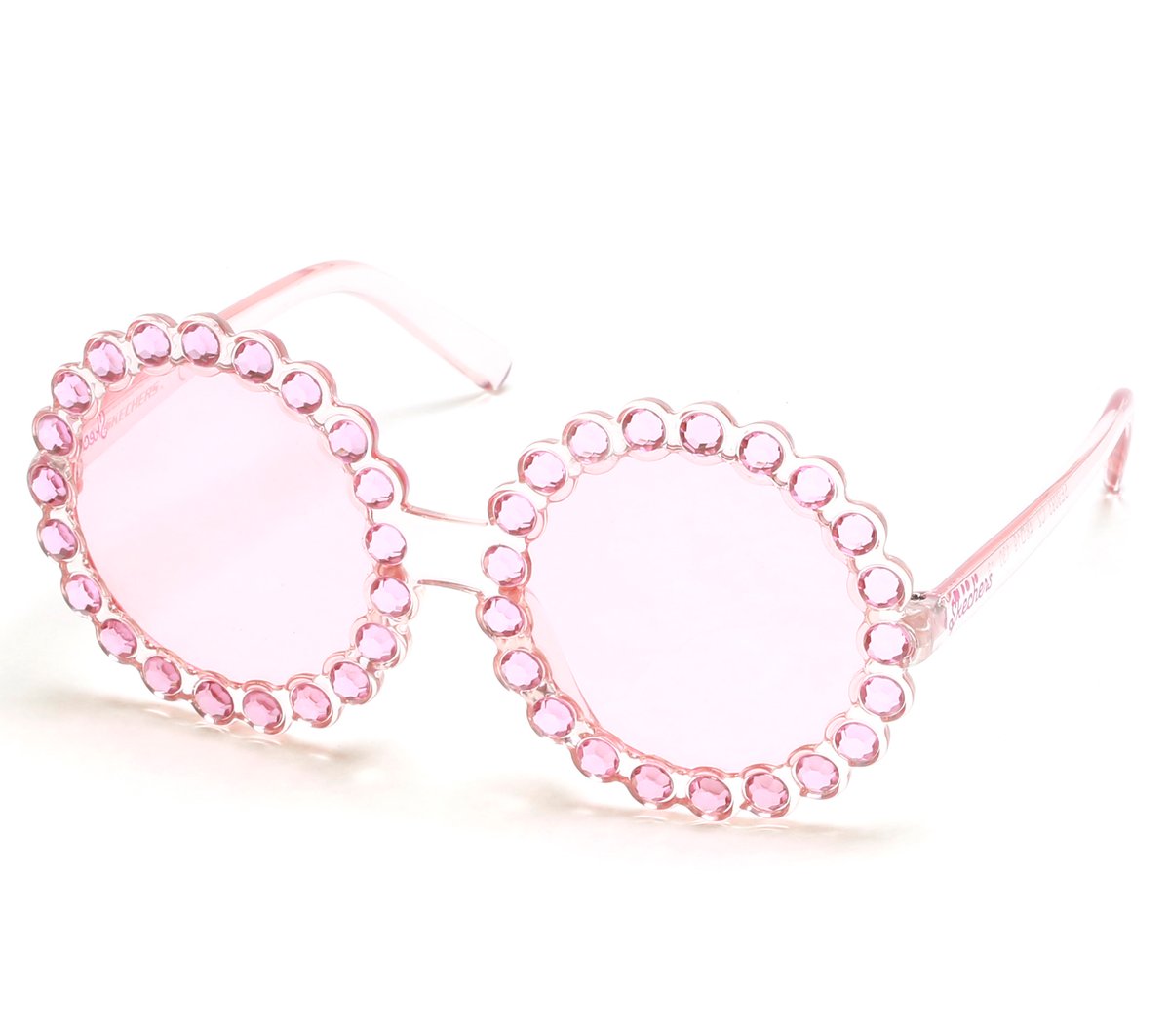 Skechers Round Rhinestone Sunglasses